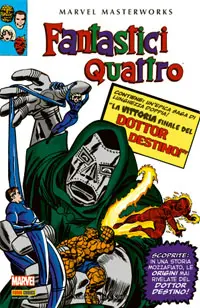 Copertina di MARVEL MASTERWORKS: FANTASTICI QUATTRO · 4 — Fantastici Quattro, vol 4