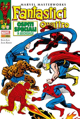 Copertina di MARVEL MASTERWORKS: FANTASTICI QUATTRO · 8 — Fantastici Quattro, vol 8