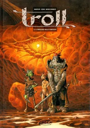 Copertina di TROLL · 2 — Il dragone della fortezza