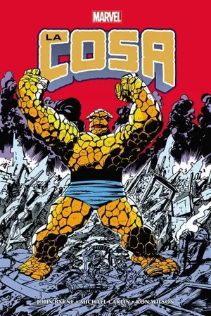 Copertina di JOHN BYRNE, MICHAEL CARLIN, BOB HARRAS, BARRY WINDSOR-SMITH, DAVID MICHELINIE, JIM STARLIN, JIM SHOOTER, STAN LEE, STEVE ENGLEHART, RON WILSON, PAUL NEARY, BERNIE WRIGHTSON, JAMES FRY, JOE SINNOTT, HILARY BARTA, DANNY BULANADI, KIM DEMULDER, BRETT BREEDING, PAUL RYAN, DENNIS JANKE, DAVE SIMONS, SAM DE LA ROSA, AL MILGROM, JERRY ORDWAY, AL GORDON, BOB SHAREN, GEORGE ROUSSOS, JULIANNA FERRITER, MICHAEL HIGGINS, ADAM PHILIPS, KEN FEDUNIEWICZ, GLYNIS WEIN — La Cosa di John Byrne
