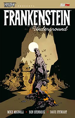 Copertina di MIKE MIGNOLA, BEN STENBECK — Frankenstein Underground