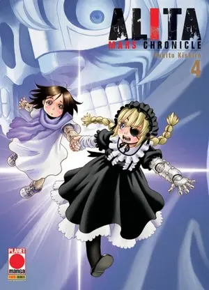 Copertina di ALITA MARS CHRONICLE · 4 — Alita Mars Chronicle 4