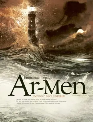 Copertina di EMMANUEL LEPAGE — Ar-Men: L'inferno degli inferni