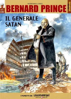 Copertina di BERNARD PRINCE · 1 — Il generale Satan - Tempesta su Coronado