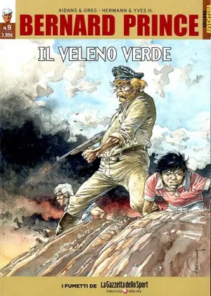 Copertina di BERNARD PRINCE · 9 — Il veleno verde - Minaccia sul fiume