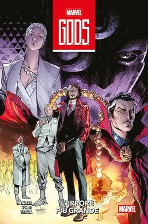 Copertina di JONATHAN HICKMAN, VALERIO SCHITI, MARTE GRACIA, FER SIFUENTES-SUJO — G.O.D.S.: L'errore più grande