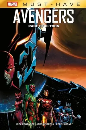 Copertina di RICK REMENDER, PEPE LARRAZ, JEROME OPEÑA, MARK MORALES, DEAN WHITE, RACHELLE ROSENBERG, DONO SANCHEZ-ALMARA — Avengers: Rage of Ultron