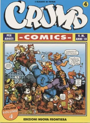 Copertina di CRUMB COMICS · 4 — Collana Crumb - Volume 4