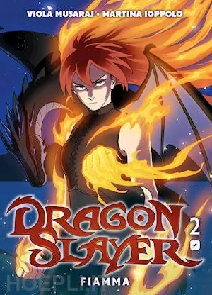 Copertina di DRAGONSLAYER · VOL. 2 — Dragonslayer vol. 2 – Fiamma
