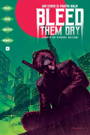 Copertina di SOMEONEYOUKNOW — Bleed them dry. Una storia di vampiri ninja
