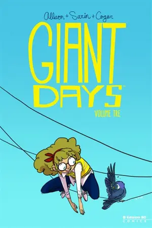 Copertina di GIANT DAYS · VOL. 3 — Giant Days vol. 3