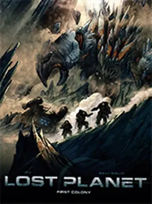 Copertina di IZU, MASSIMO DALL'OGLIO — Lost Planet - Prima colonia