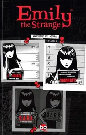 Copertina di ROB REGER — Emily the Strange vol. 01 - Morire di noia